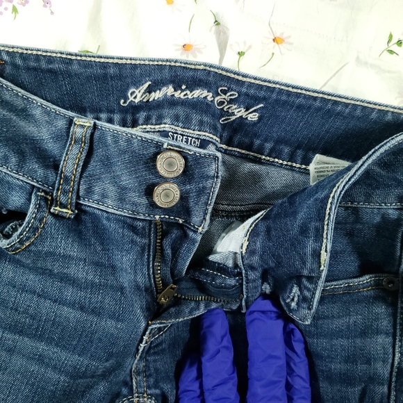 American Eagle 0 zero long stretch jeans - Picture 5 of 8